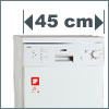 nur 45 cm breit